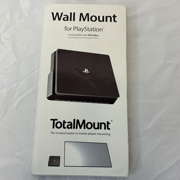 Total Mount Wall Mounting System for Sony PlayStation 4 Slim - NEW - Picture 1 of 7
